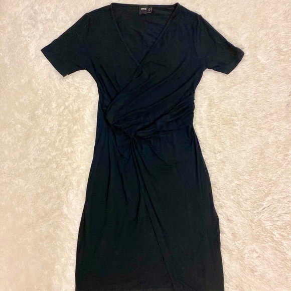 ASOS Bodycon Wrap Dress with Twist Front (6) - Picture 2 of 3